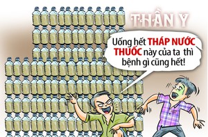 Thần y và 'liệu trình 100 chai thần dược'