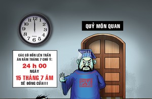 Cô hồn bị delay đúng rằm tháng 7