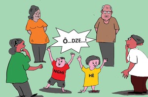 Nghỉ hè 'ô dze!', nhập học 'ô dzui!'