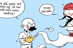 Thần đèn biến người đàn ông thành kẻ 'mọi người đều khao khát'