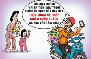 Bao nhiêu khoản chờ 'chia cuốc' với bác tài xe công nghệ