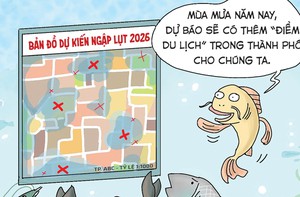 Mùa mưa, thành phố có thêm 'điểm du lịch'