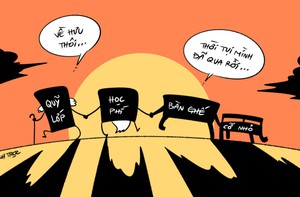 Trường học 'lớn lên', nhiều thứ quen thuộc phải 'về hưu'