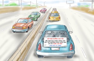 'Công đức vô lượng' của một tài xế trên cao tốc