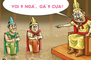 Sơn Tinh, Thủy Tinh ế vợ vì 'đề bài' quá khó