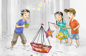 Đèn Trung thu 2026: Hợp cảnh... lênh láng