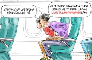 Một vụ bắt ghen được nhìn thấy từ ngoài không gian
