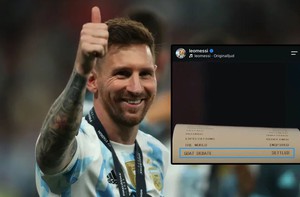 Messi tự nhận mình là GOAT, tin chuẩn chưa?