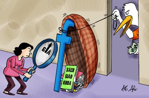 Phụ huynh 'sập bẫy' vì thiếu sách giáo khoa