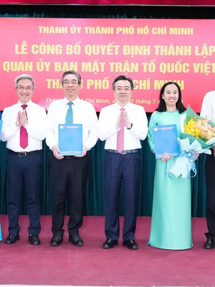 Danh sách lãnh đạo Ủy ban Mặt trận Tổ quốc Việt Nam TP.HCM