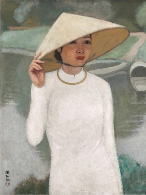 Tranh của danh họa Lê Phổ và Mai Trung Thứ lại gây chấn động sàn đấu giá Sotheby's tại Hong Kong