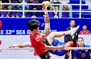 Việt Nam khép lại 'mỏ vàng' 20 năm của cầu mây nam Thái Lan ở SEA Games