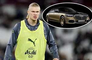 Erling Haaland tậu xe hiếm trên thế giới