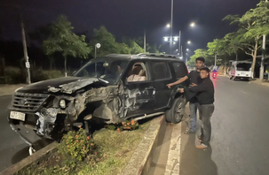 'Ma men' leo lên cây trốn sau khi trộm ô tô gây tai nạn vì không biết lái