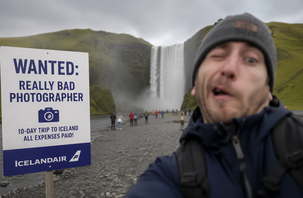 Muốn vi vu Iceland miễn phí, hãy chụp hình càng xấu càng tốt!