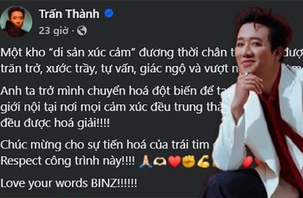 Trấn Thành khen Binz mà ngỡ đang làm bài thi tiếng Việt nâng cao!