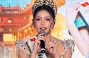 Thí sinh Việt Nam thi Miss Earth 2026 gây tò mò vì 'không giỏi làm nghề showbiz'