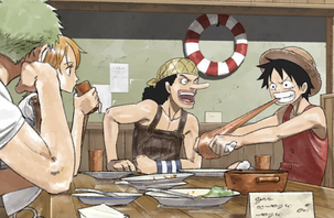 One Piece hé lộ hình ảnh tri ân chương manga đầu tiên