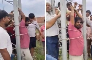 Dân làng trói kỹ thuật viên vào trạm phát sóng vì mạng yếu
