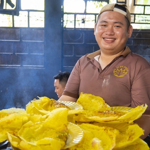 Nơi gần 30 năm đổ bánh xèo miễn phí mỗi ngày