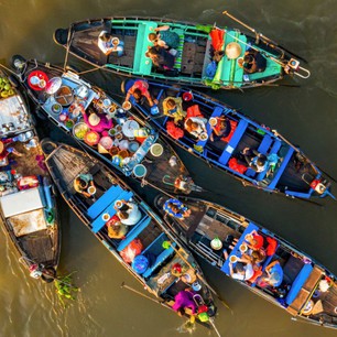 Chợ nổi Cái Răng