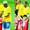 Bé trai Hàn Quốc sung sướng khi được Neymar xoa bóp vai