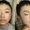 Chị gái lôi em trai ra thực hành makeup, kết quả 'lác mắt'
