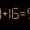 Thử tài IQ: Di chuyển một que diêm để 9+16=5 thành phép tính đúng