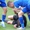 Tiền đạo Jamie Vardy thổi còi dừng trận vì trọng tài… nằm sân