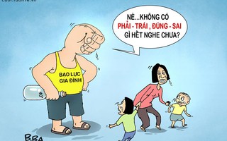 Bạo hành gia đình: khi thú đội lốt người