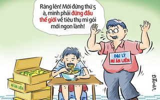 Nước mình tiêu thụ mì gói vẫn... hơi ít