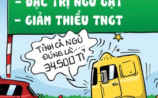 Cao tốc 34.500 tỷ đặc trị ngủ gật!
