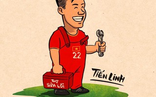 Tiến Linh - thợ sửa lỗi của U22 Việt Nam
