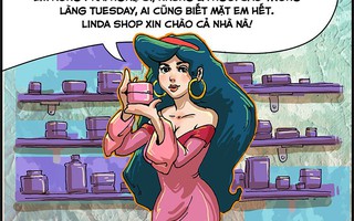 Linda Kiều bán hàng online