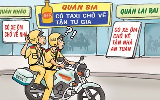 Khi CSGT lạc vào khu phố kiểu mẫu