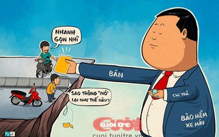 Mại dzô! Bảo hiểm xe máy cực nhanh gọn!