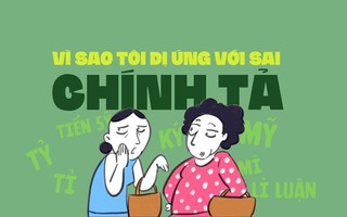 Chị Thúy cực ghét người sai chính tả
