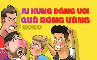 Ronaldo hay Messi xứng đáng với 'Quả Bóng Vàng 2020', nếu không bị hủy?