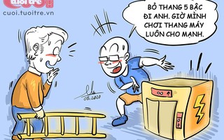 Giá điện bậc thang... máy