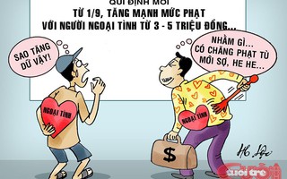 Phạt tội ngoại tình: Chọn con tim hay là nghe theo... cái ví
