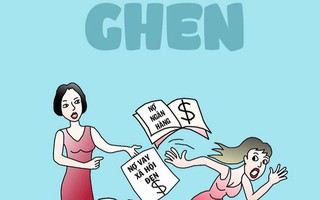 Đánh ghen phi bạo lực, 'tiểu tam' chạy mất dép