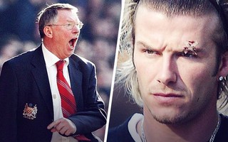 Beckham kể về chiếc giày bay, tật thích 'nổ' của HLV Ferguson