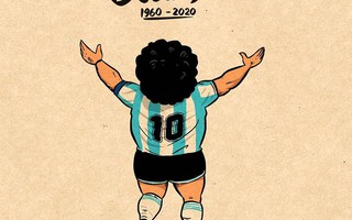 Vĩnh biệt huyền thoại Maradona