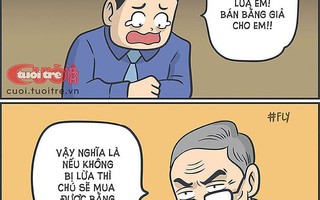 Nỗi oan ức của người xài bằng giả
