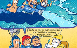 Làm mưa quá lố tại Sài Gòn, 3 ông thần bị Ngọc Hoàng khiển trách