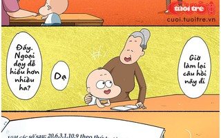 Thằng Tí là thiên tài toán học