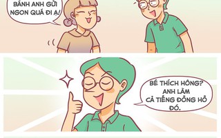 Chiếc bánh tình yêu bự chà bá