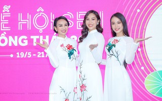 Ngọc Diễm, Diệu Ngọc và Thủy Tiên quảng bá du lịch đất sen hồng