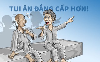 Ông ăn gì mà phải vào đây?