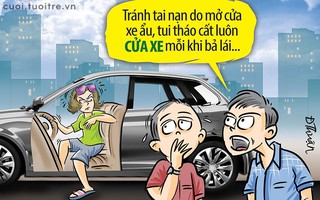 Mở cửa xe ôtô an toàn